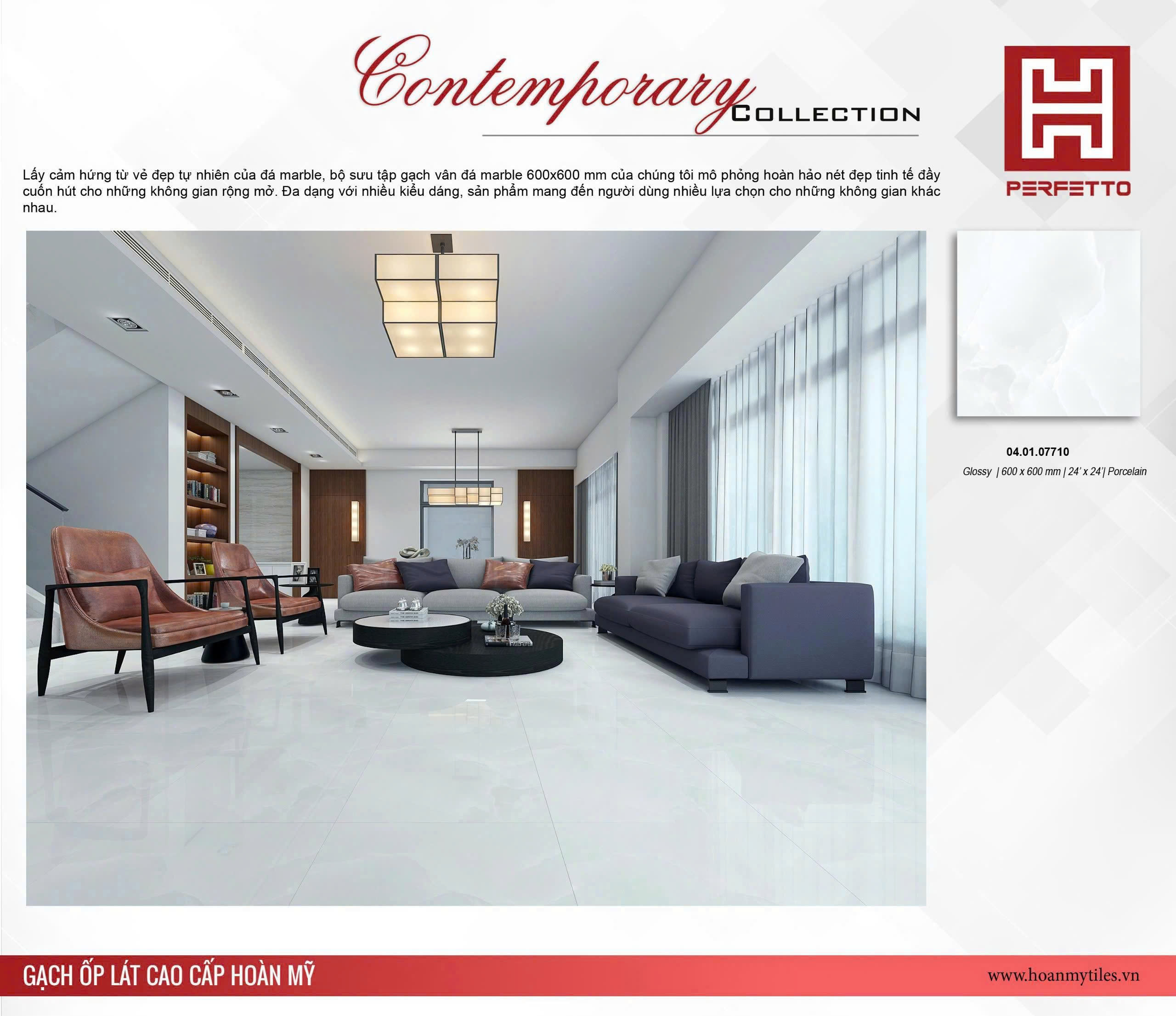 Gạch  lát nền KT60x60